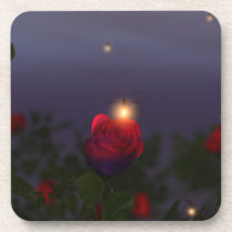 Summer Nightlights Cork Coasters