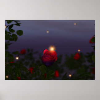 Summer Nightlights Print