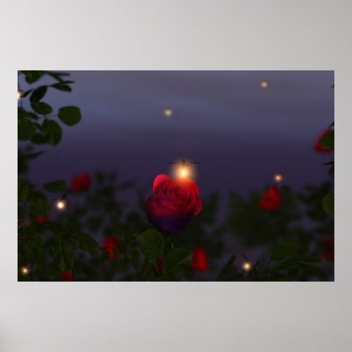 Summer Nightlights Print