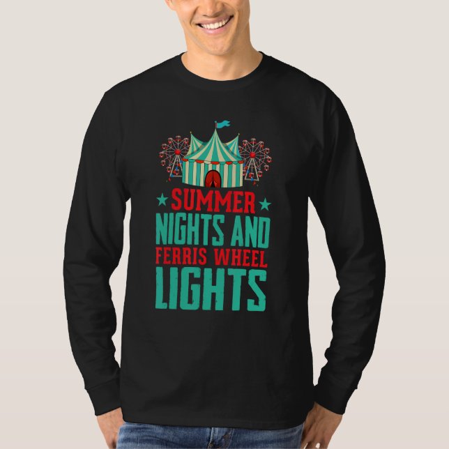 Summer Nights And Ferris Lights Artist Circus 1 T-Shirt (Front)