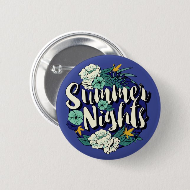 Summer Nights Button (Front & Back)