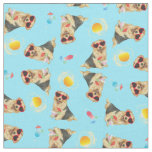 Summer Norfolk Terrier  Fabric