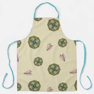 Summer Nouveau All-Over Print Apron