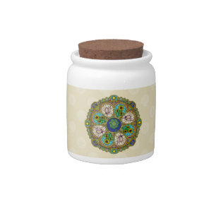 Summer Nouveau Candy Jar