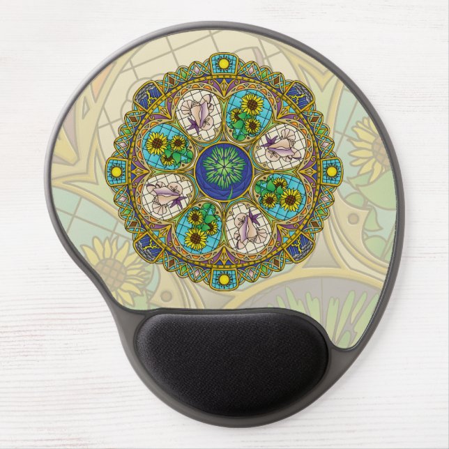 Summer Nouveau Gel Mousepad (Front)