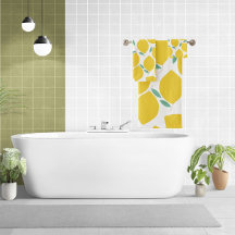 Summer Novelty Lemon-Pattern Printed