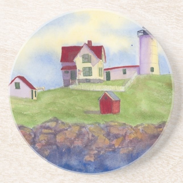 summer nubble drink coaster (Front)