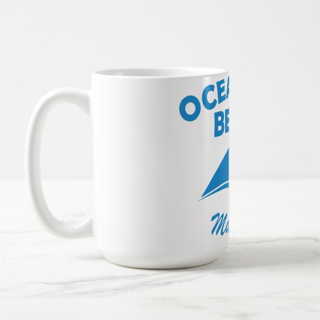 Summer ocean city- maryland  coffee mug (Left)
