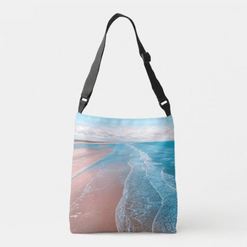 Summer Ocean Shore Crossbody Bag