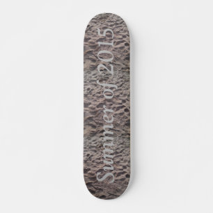 Summer of 2015 Sandy Beach Skateboard Deck