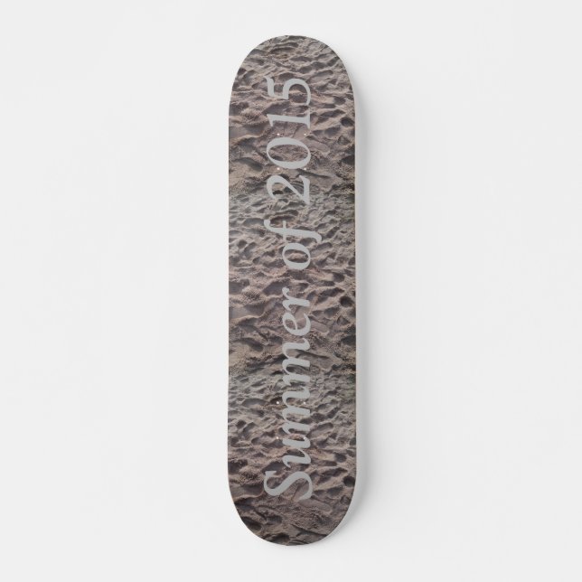 Summer of 2015 Sandy Beach Skateboard Deck (Front)
