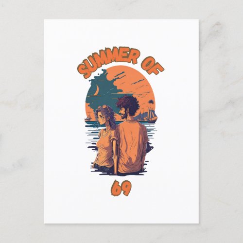 Summer of 69 postcard