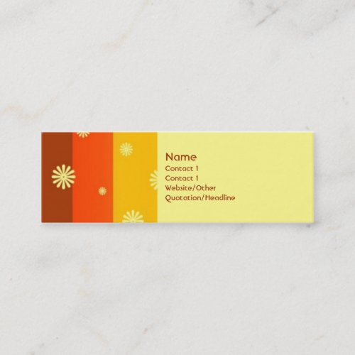 Summer of 74 business card template