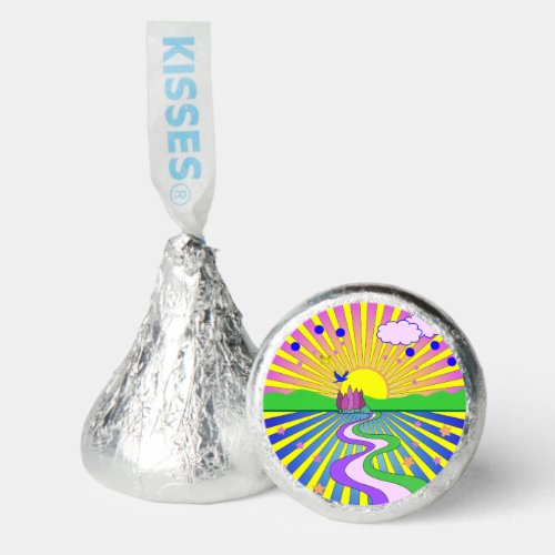 Summer of Love Colorful Psychedelic 60s 70s       Hersheys Kisses