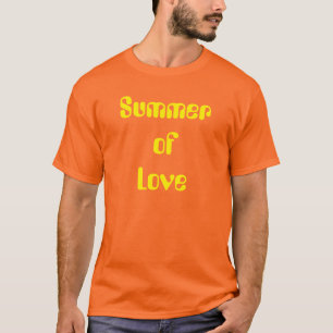 Summer of Love Hippie Tie Dye T-Shirt Groovy Boho