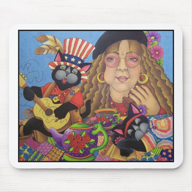 Summer of Love Mouse Pad (Front)