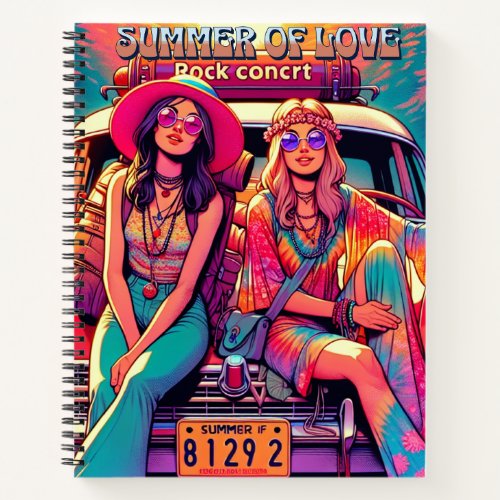 Summer of Love Notebook