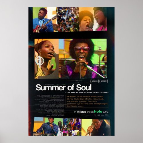 Summer of Soul Or When the Revolution Could N Poster