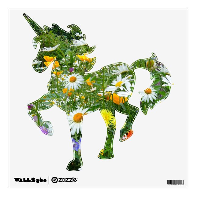 Summer Of The Unicorn Seasonal Series Wall Sticker (Front)