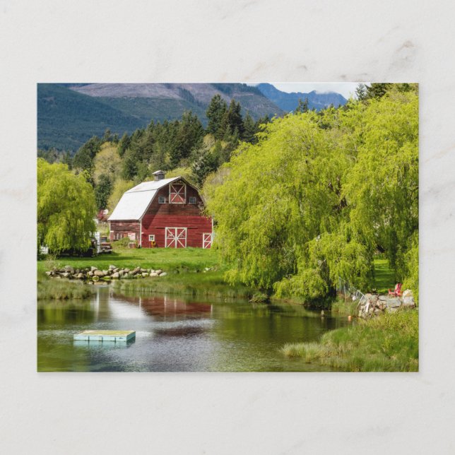 Summer on the Farm Postcard (Front)