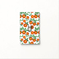 Summer Oranges Citrus Watercolor Fruit Pattern