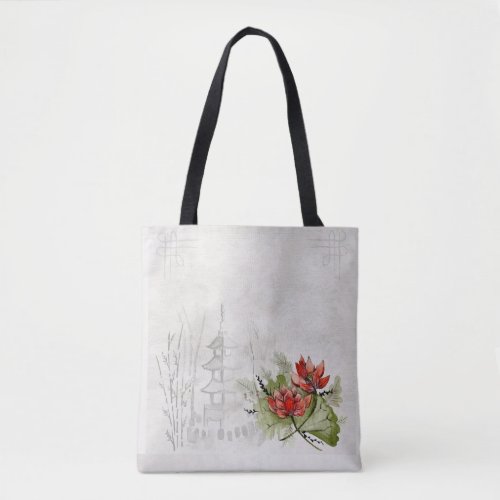 Summer Pagoda Mothers Day Tote Bag