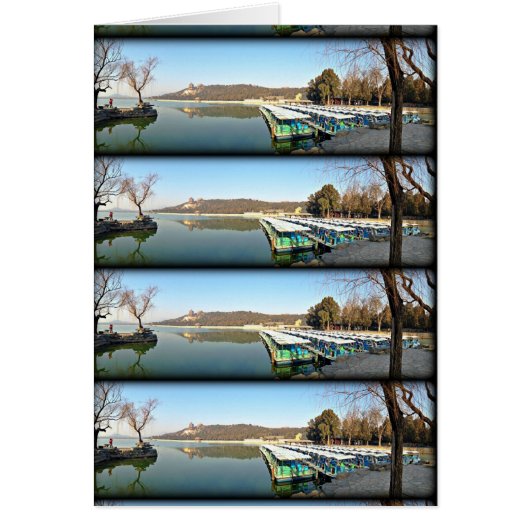 Summer Palace Boats Cards (Front)