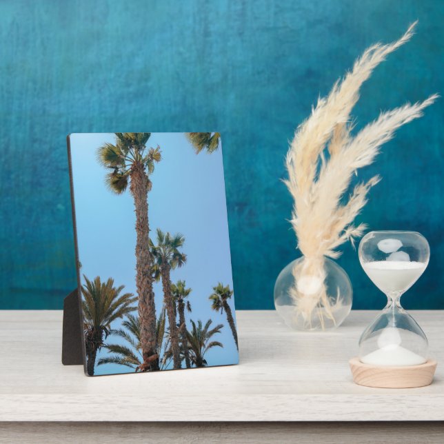 Summer Palm trees Plaque (Side)