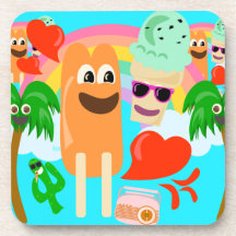 Summer Pals Cute Kawaii Cartoon Characters