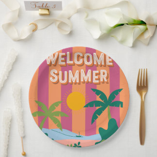 Summer Paper Plate