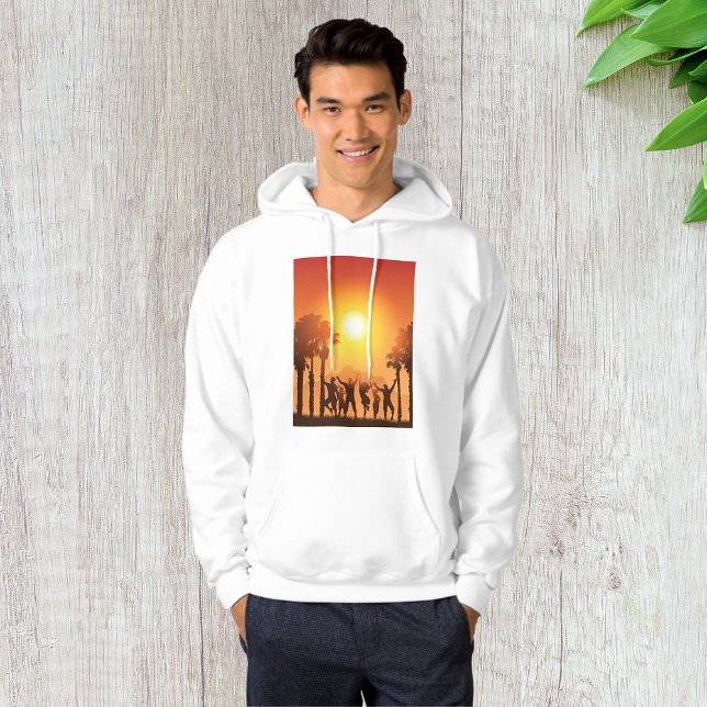 Summer Party Dancing Mens Hoodie (Creator Uploaded)