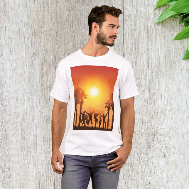 Summer Party Dancing Mens T-Shirt (Creator Uploaded)