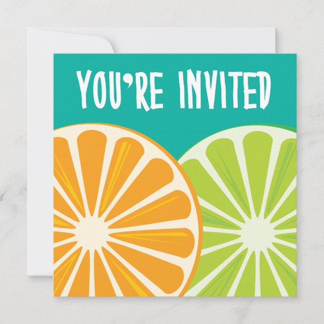 Summer Party Invitation (Front)