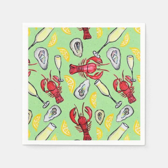 Summer Party Napkins (Front)