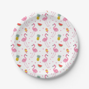 Summer Party Paper Plates