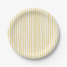Summer Party Yellow Striped