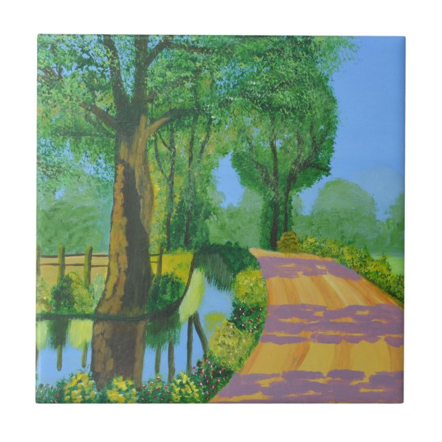 Summer Path Tile (Front)
