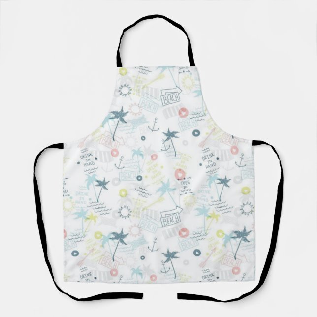 Summer pattern apron (Front)