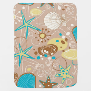 Summer pattern baby blanket