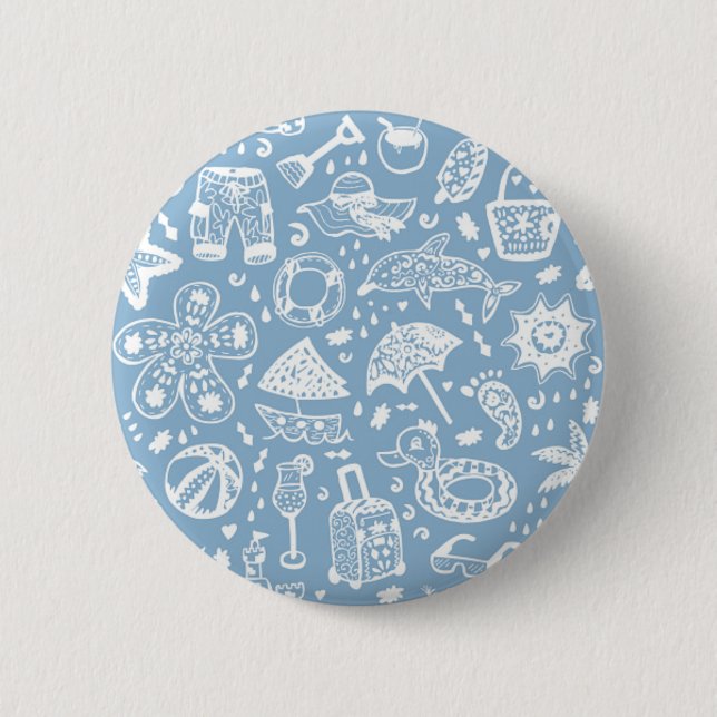 Summer pattern button (Front)