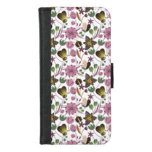 Summer Pattern iPhone 8/7 Wallet Case