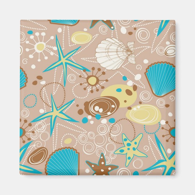 Summer pattern magnet (Front)