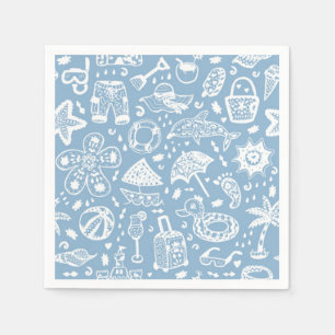 Summer pattern napkins