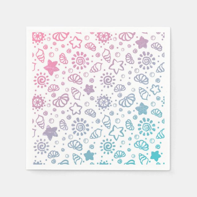 Summer pattern napkins (Front)