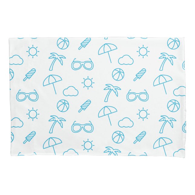 Summer Pattern Pillow Case (Front)