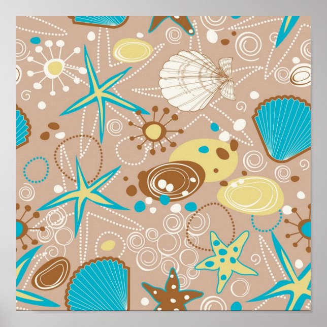 Summer pattern poster (Front)