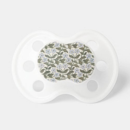 Summer Periwinkle Flower Pretty Elegant Floral Pacifier