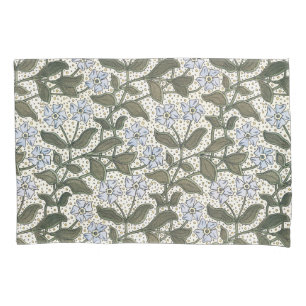 Summer Periwinkle Flower Pretty Elegant Floral Pillow Case