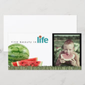 summer  Photo cards (Front/Back)