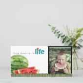 summer  Photo cards (Standing Front)